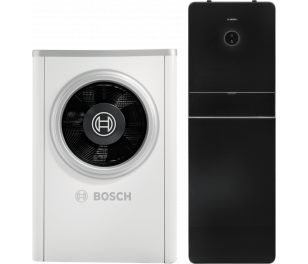 Bosch 7kW Compress 7000i AW ar integrētu karstā ūdens tvertni 190L (Black)