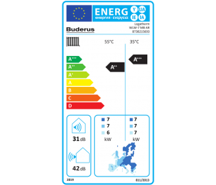 Siltumsūknis Buderus 7kW Logatherm WLW176i, ar 70L akumulācijas tvertni
