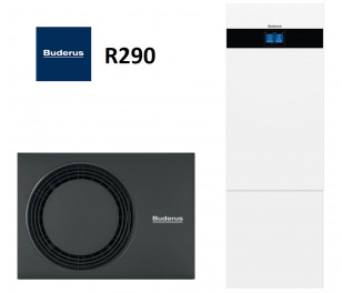 Siltumsūknis Buderus 4kW Logatherm WLW176i, ar 170L karstā ūdens un 16L akumulācijas tvertni