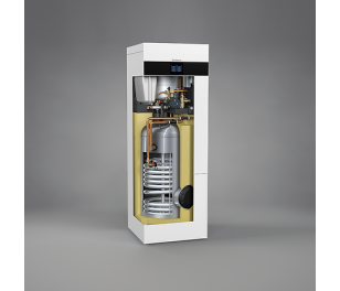 Тепловой насос Buderus 4kW Logatherm WLW176i, с баком для горячей воды 170Л и аккумуляционным баком 16Л