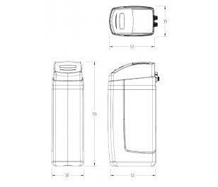 Uzlabotais mīkstinātājs Ecosoft Titanium Gold 250