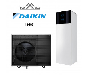 Daikin 14kW Altherma 4, R290, ar integrētu karstā ūdens tvertni 180L