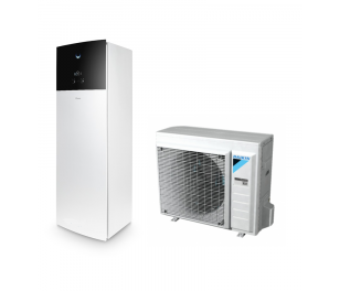 Daikin 4kW Altherma 3 ar integrētu karstā ūdens tvertni 180L