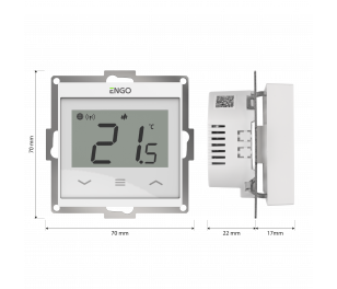 Engo termostats, Wi-Fi E55W230WIFI 