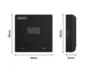 Engo termostats, vadu EASY230B