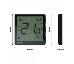 Engo termostats ZigBee, Li-lon baterija EONEBATB