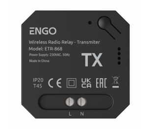 Engo relejs, bezvadu ETR-868