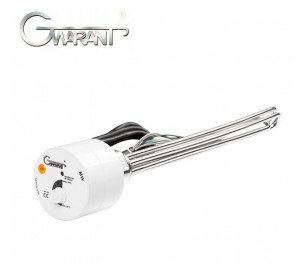 Gwarant 4,5kW, 400V niķelēts elektriskais sildelements ar termostatu (G53)