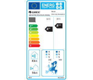 Siltumsūknis Gree Versati IV SPLIT 4,3kW
