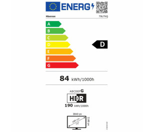 Televizors Hisense 75U7NQ HSN