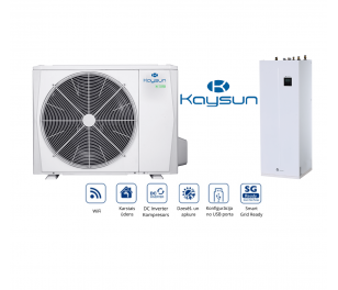 Kaysun Aquatia 4kW (KHPIS-BI 4 PRO L),ar iebuvētu karstā ūdens tvertni 190L