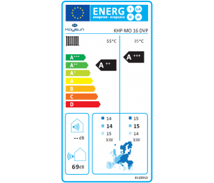 Kaysun Aquatia Monoblock 16kW, HT R290 (KHP-MO 16 DVP)