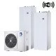 Nordis Optimus PRO Split 6kW ar integrētu karstā ūdens tvertni 190L (Tens 9kW)