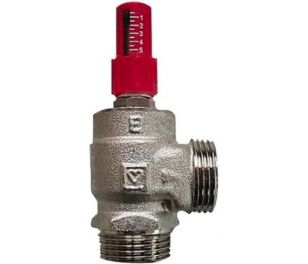 Перепускной клапан DN 20, 1″ наружная резьба (1400442) угловой HERZ