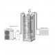 Panasonic 230/60L, бойлер с акумуляционной ёмкостью, Stainless Steel Combo Tank (PAW-TD23B6E5)