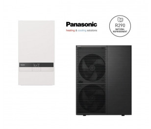 Panasonic 9kW Aquarea M Series Hydraulic T-CAP (R290), Bi-Block