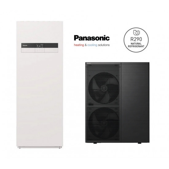 Panasonic 12kW Aquarea M Series Hydraulic T-CAP (R290), All in One, ar elektrisku anodu