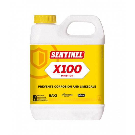 Добавка для защиты от коррозии и известняка SENTINEL X100 Inhibitor, 1л