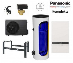 Panasonic 3kW Aquarea K paaudzes Bi-Block (R32) (High Perfomance) komplekts