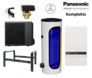 Panasonic 7kW Aquarea K paaudzes Bi-Block (R32) (High Perfomance) komplekts