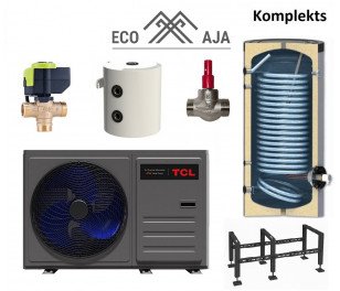 TCL Energy 6kW Tri-thermal gaiss - ūdens siltumsūknis monoblock (R290), komplekts