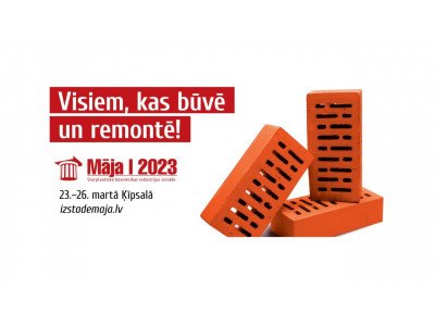 Būvniecības izstāde “Māja I 2023”